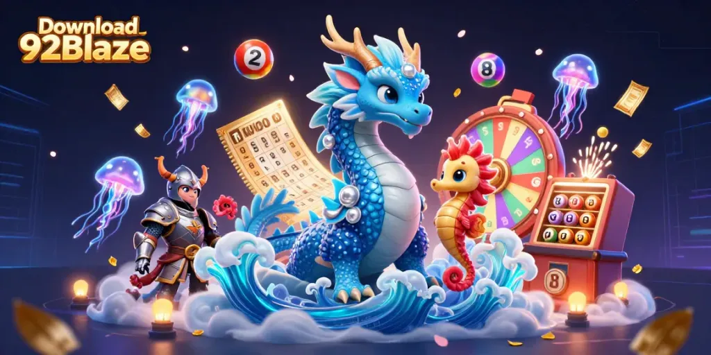 Experience the thrill with vibrant visuals: Download 92Blaze now for an engaging gambling adventure.