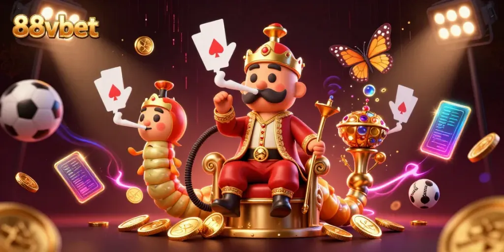 Experience thrilling moments at 88vbet with an immersive casino atmosphere depicting dynamic gameplay elements.