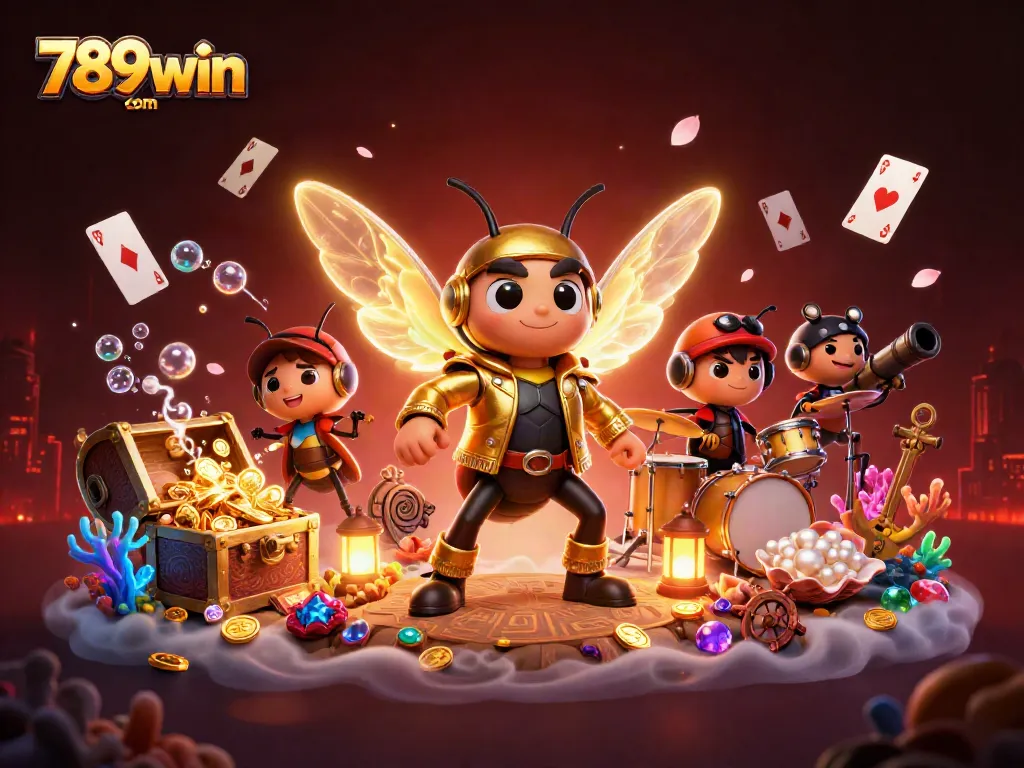 Experience thrilling gaming with 789win com as a rock star cicada and vibrant treasures enrich the action.